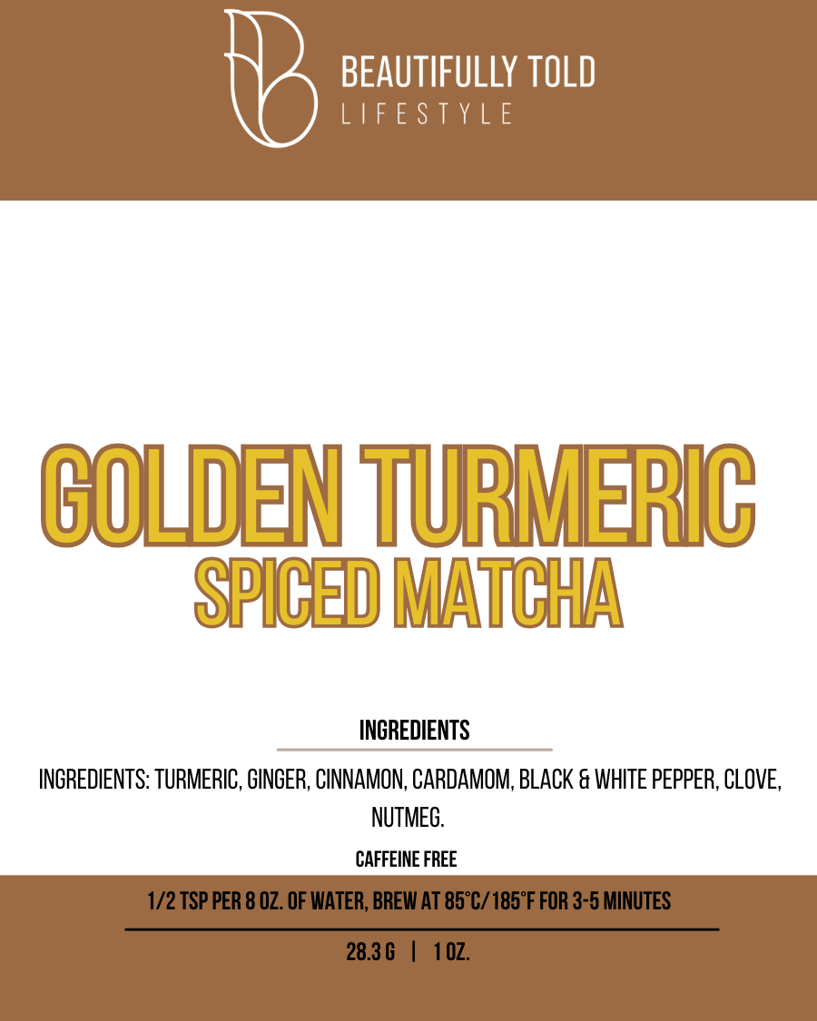 Golden Turmeric Spiced Matcha