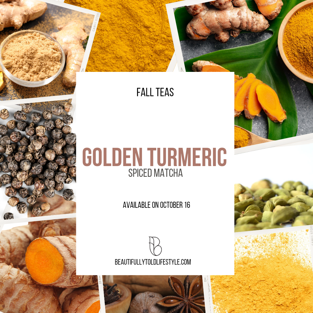 Golden Turmeric Spiced Matcha