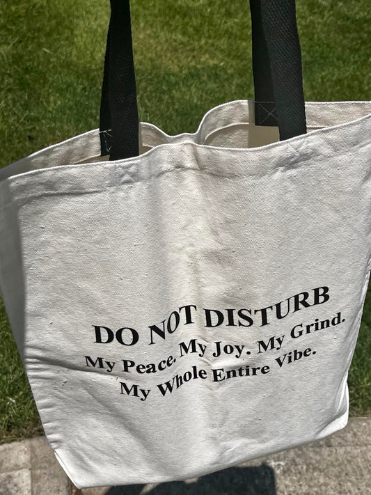 Do Not Disturb Tote Bag
